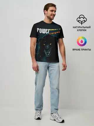Мужская базовая футболка / Powerwolf