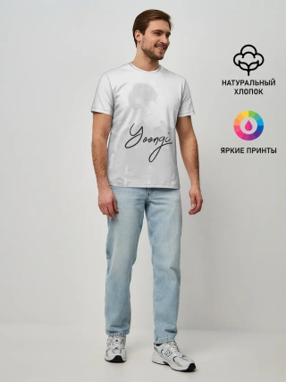 Мужская базовая футболка / BTS Min Yoongi