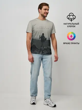 Мужская базовая футболка / Death Stranding