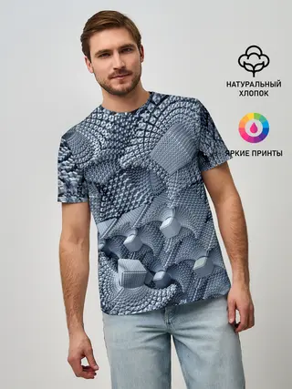 Мужская базовая футболка / GREY