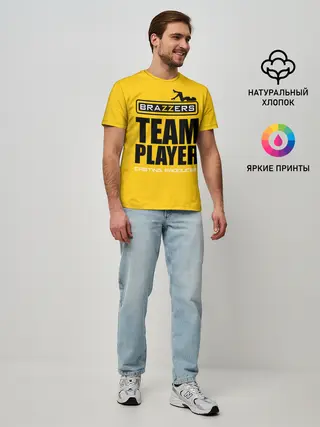 Мужская базовая футболка / Brazzers Team player