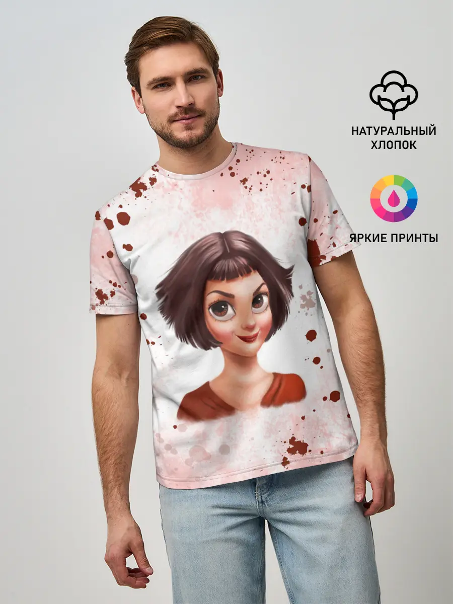 Мужская базовая футболка / Амели | Amelie