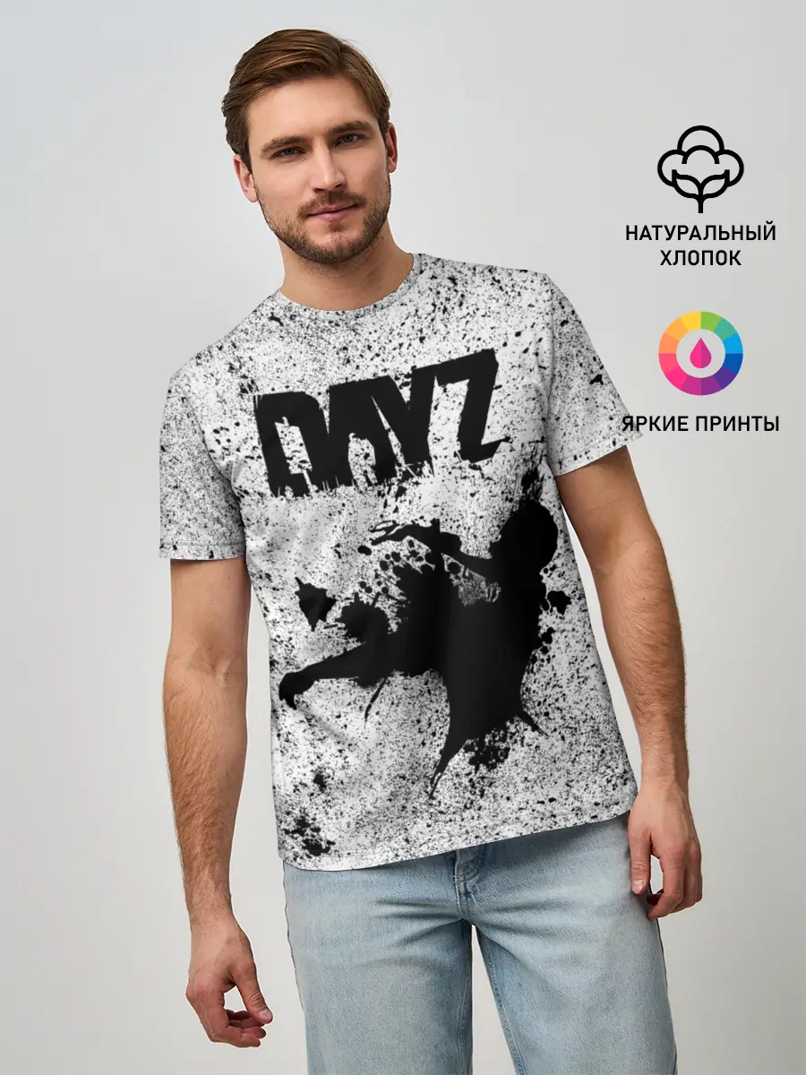 Мужская базовая футболка / DayZ