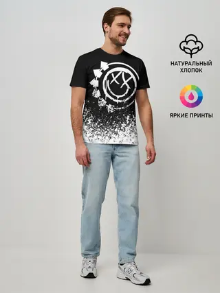 Мужская базовая футболка / Blink-182