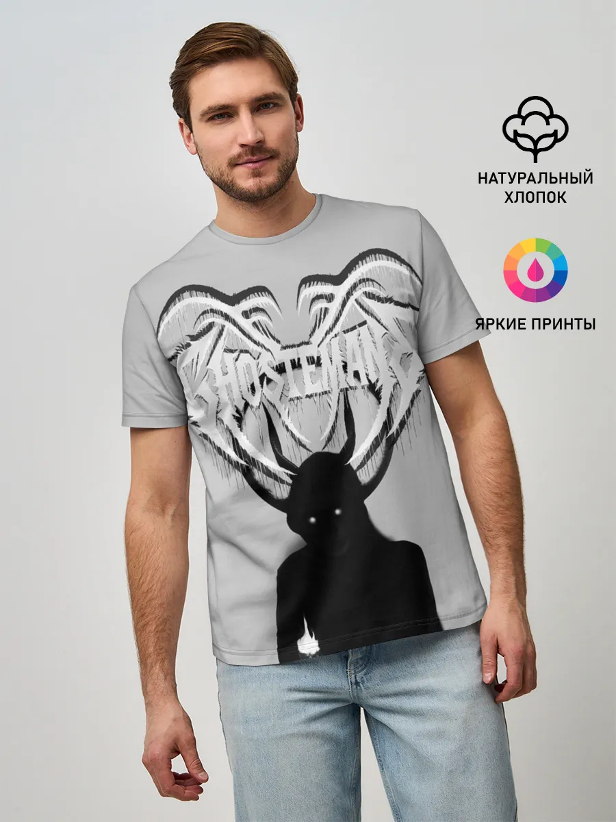 Мужская базовая футболка / Ghostemane