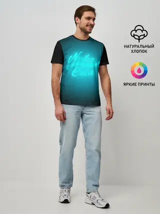 Мужская базовая футболка / QUANTUM JONES SODA