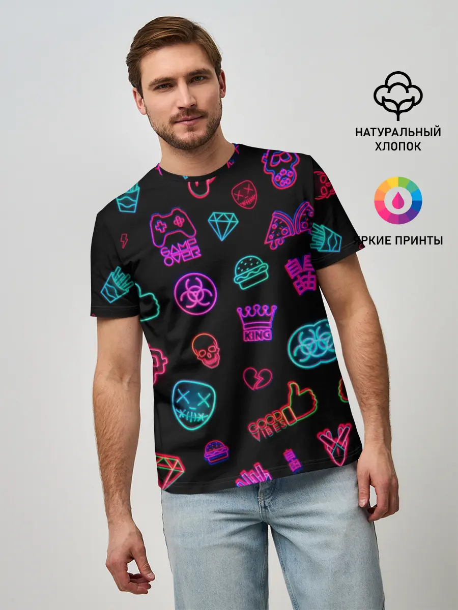 Мужская базовая футболка / GAMES