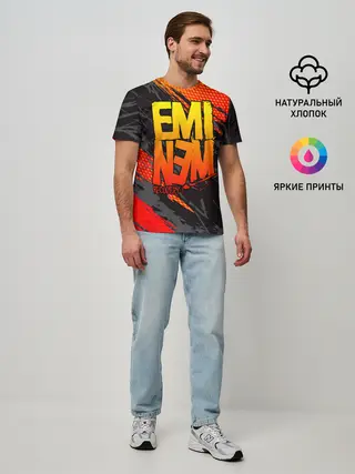 Мужская базовая футболка / Eminem
