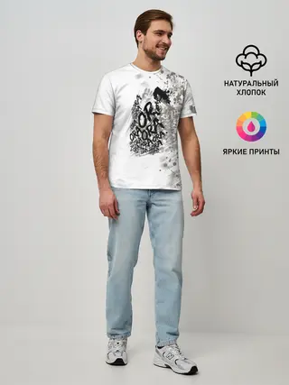 Мужская базовая футболка / JoJo