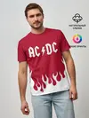 Мужская базовая футболка / AC DC
