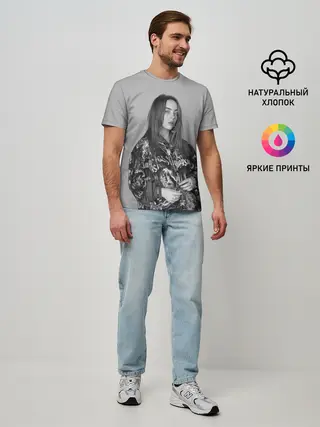 Мужская базовая футболка / BILLIE EILISH