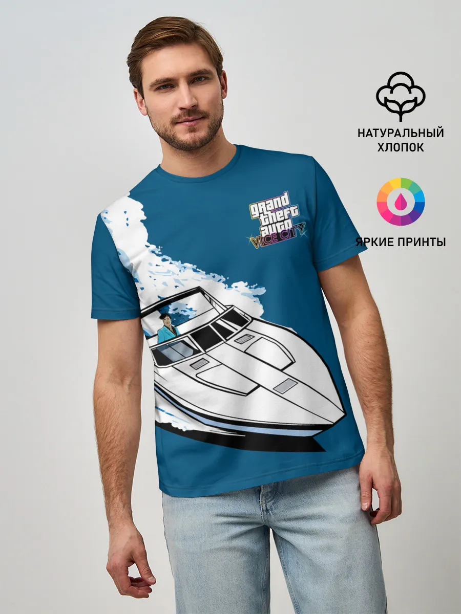 Мужская базовая футболка / Tommy on board