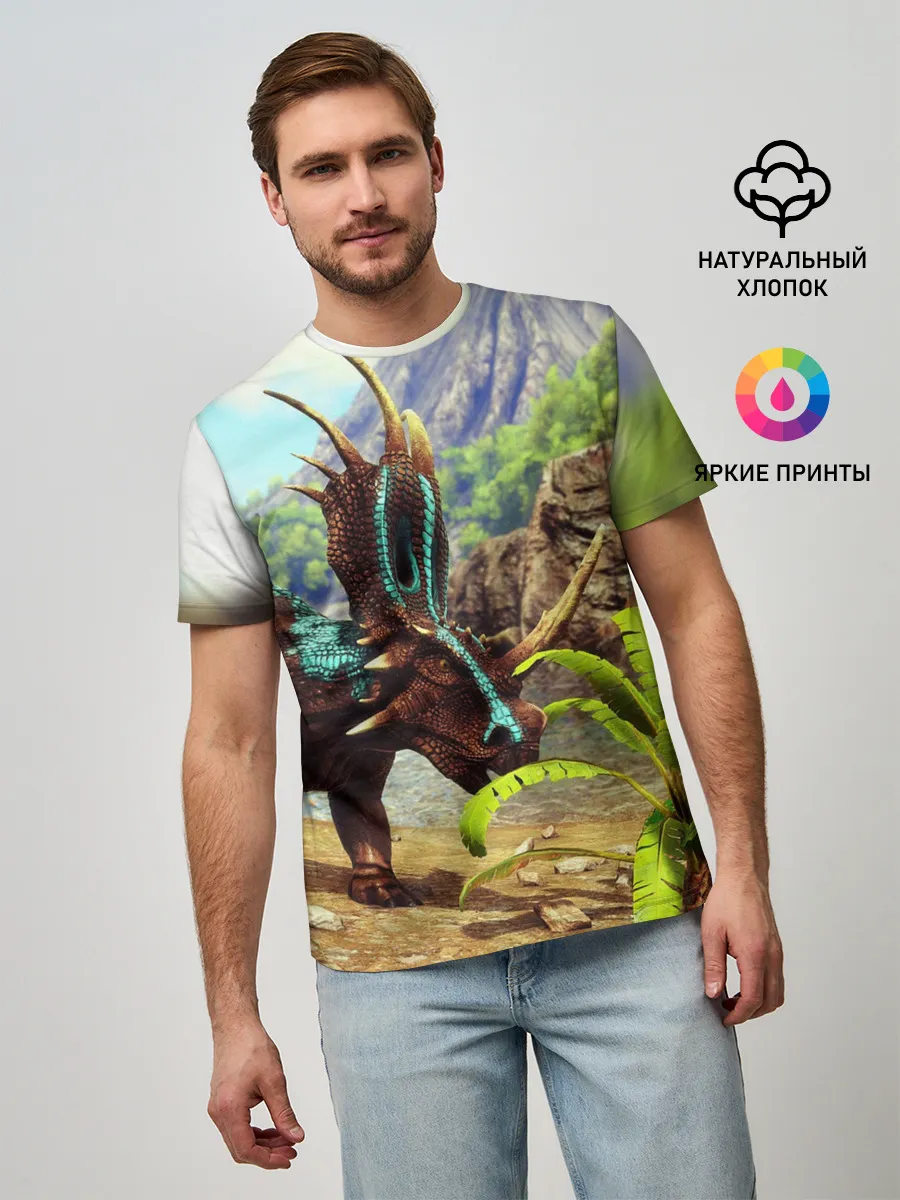 Мужская базовая футболка / Ark Survival | АРК СУРВИВАЛ