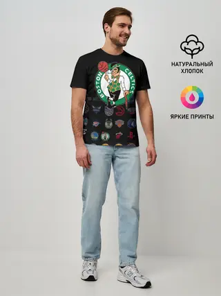 Мужская базовая футболка / Boston Celtics