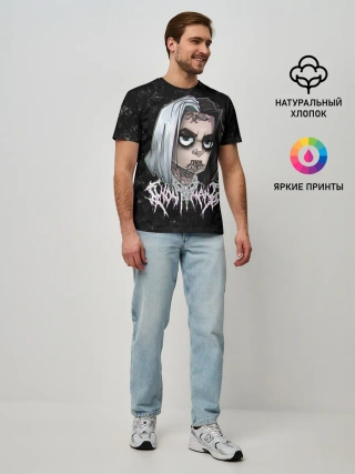 Мужская базовая футболка / GHOSTEMANE