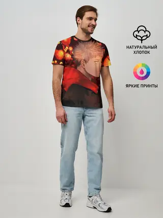 Мужская базовая футболка / Итадори