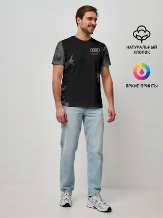 Мужская базовая футболка / AUDI SPORT