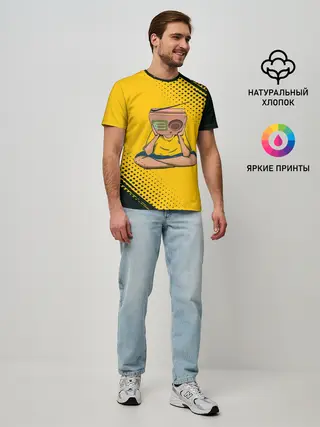 Мужская базовая футболка / Radiohead | Радиохед | Лого