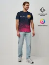 Мужская базовая футболка / BARCELONA / БАРСЕЛОНА