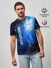 Мужская базовая футболка / Hyundai