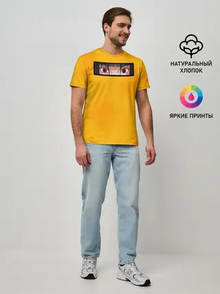 Мужская базовая футболка / Аниме Итачи Глаза