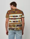 Мужская базовая футболка / Африканская мозаика