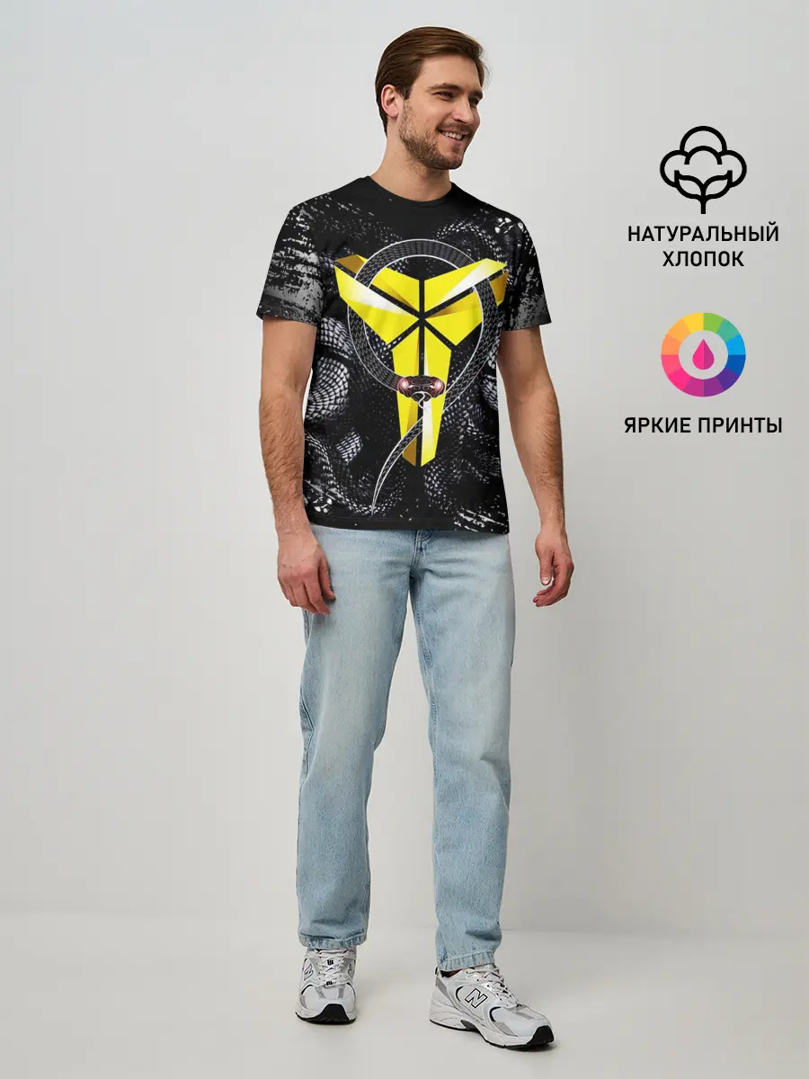 Мужская базовая футболка / Los Angeles Lakers