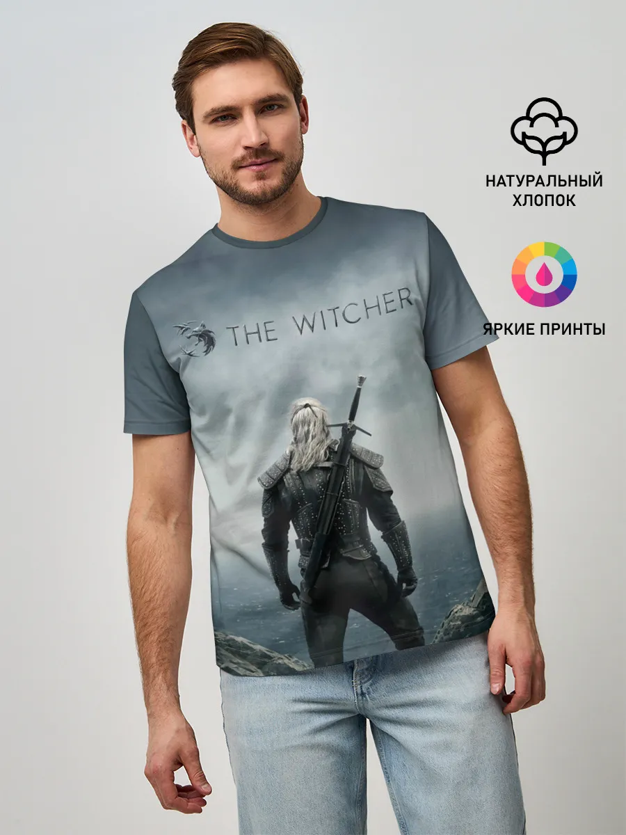 Мужская базовая футболка / The Witcher