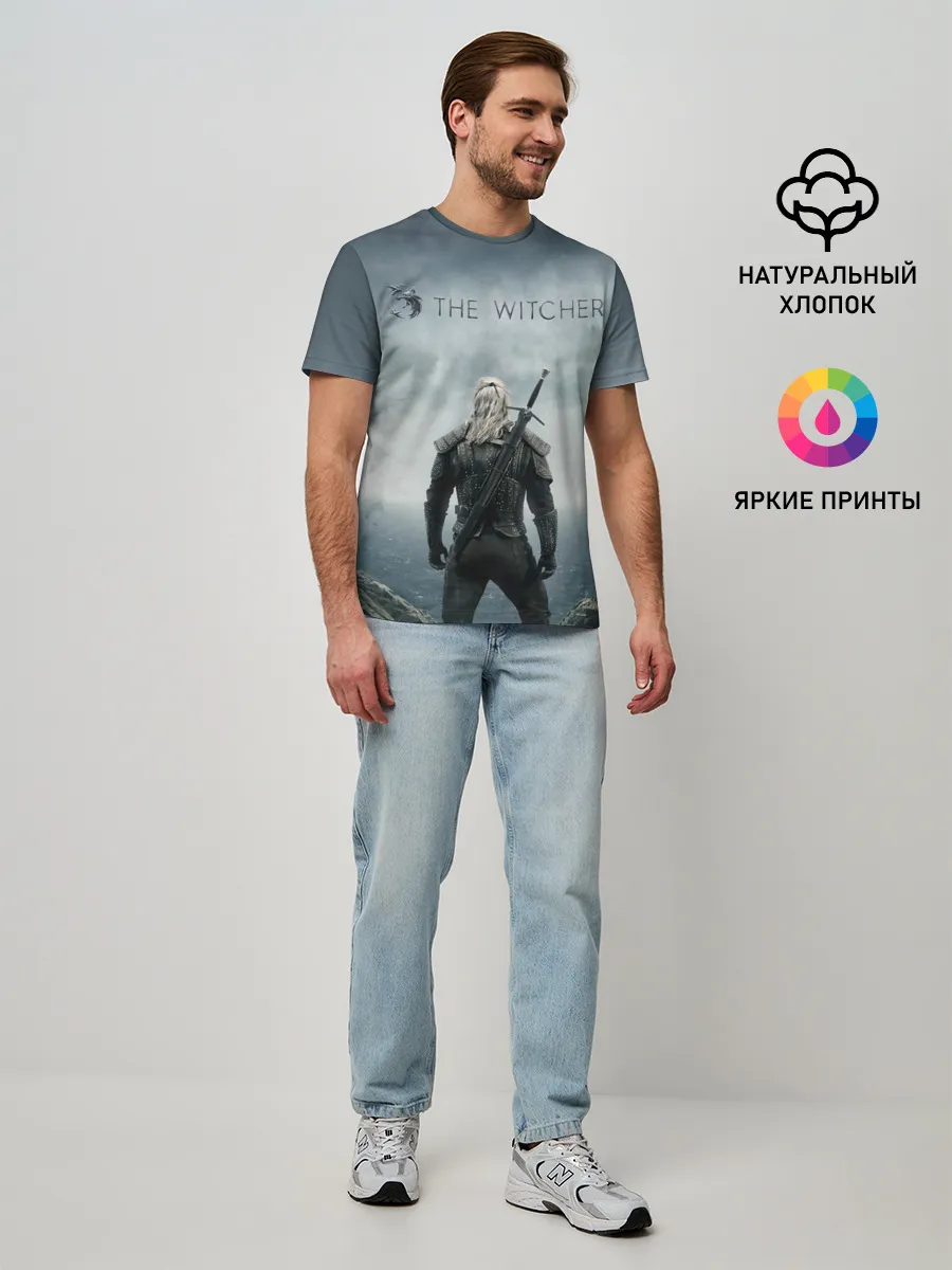 Мужская базовая футболка / The Witcher