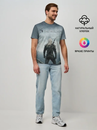 Мужская базовая футболка / The Witcher