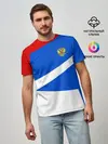 Мужская базовая футболка / RUSSIA SPORT