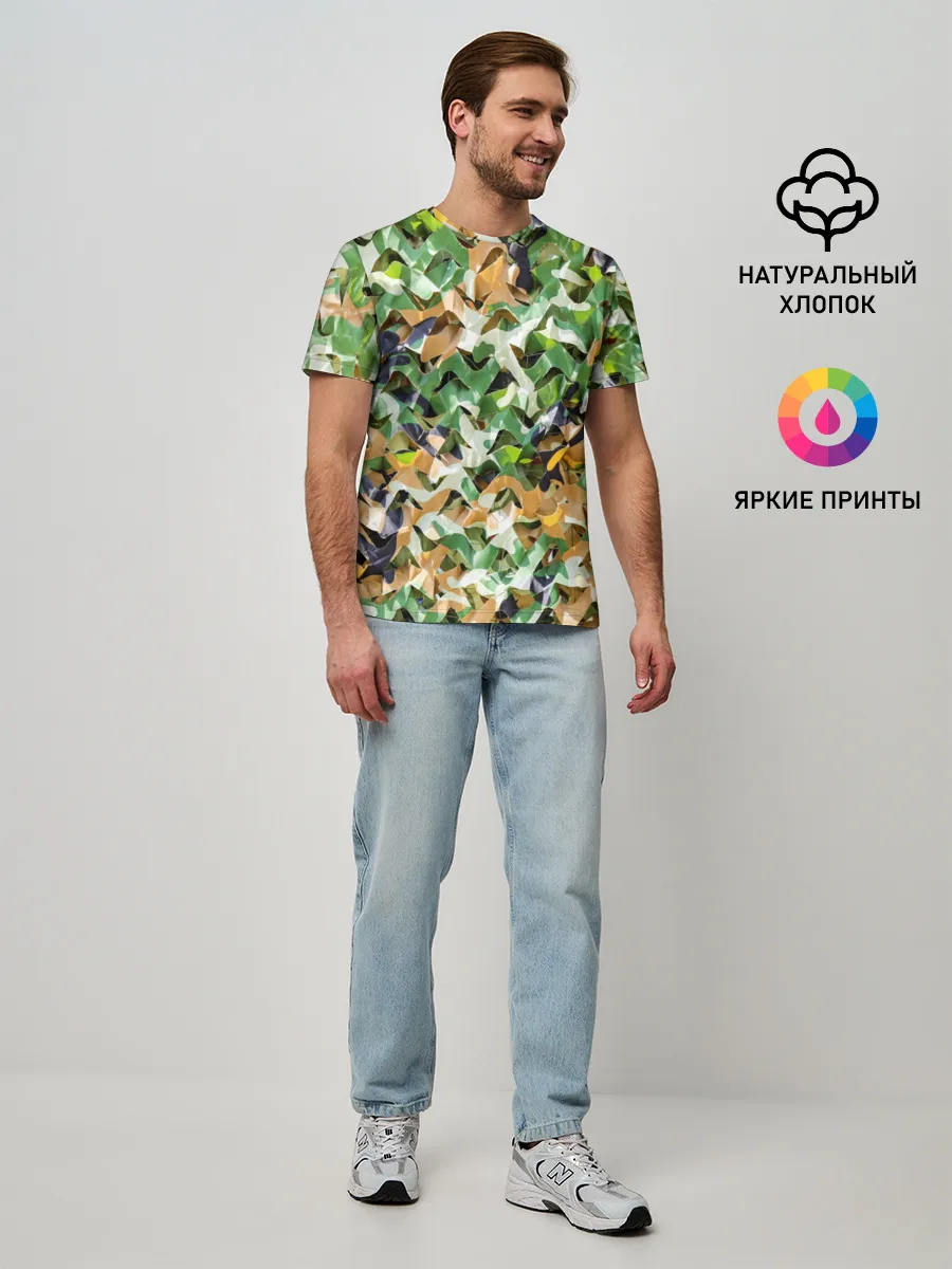 Мужская базовая футболка / Пейнтбол