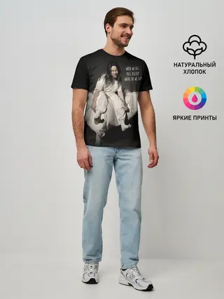 Мужская базовая футболка / Billie Eilish