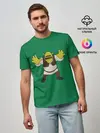 Мужская базовая футболка / Shrek. Somebody