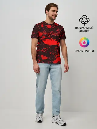 Мужская базовая футболка / Papa Roach