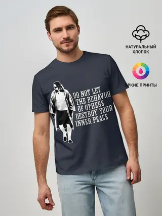 Мужская базовая футболка / The Big Lebowski