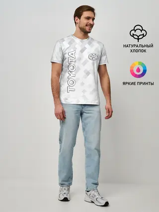 Мужская базовая футболка / TOYOTA