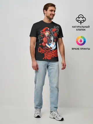 Мужская базовая футболка / Эритроцит