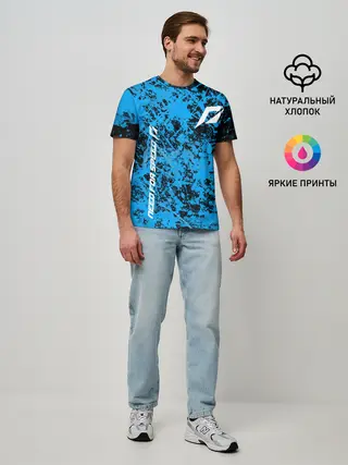 Мужская базовая футболка / Need for speed Shift