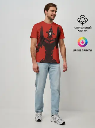 Мужская базовая футболка / Евангилион