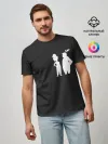 Мужская базовая футболка / It Takes Two. Silhouette