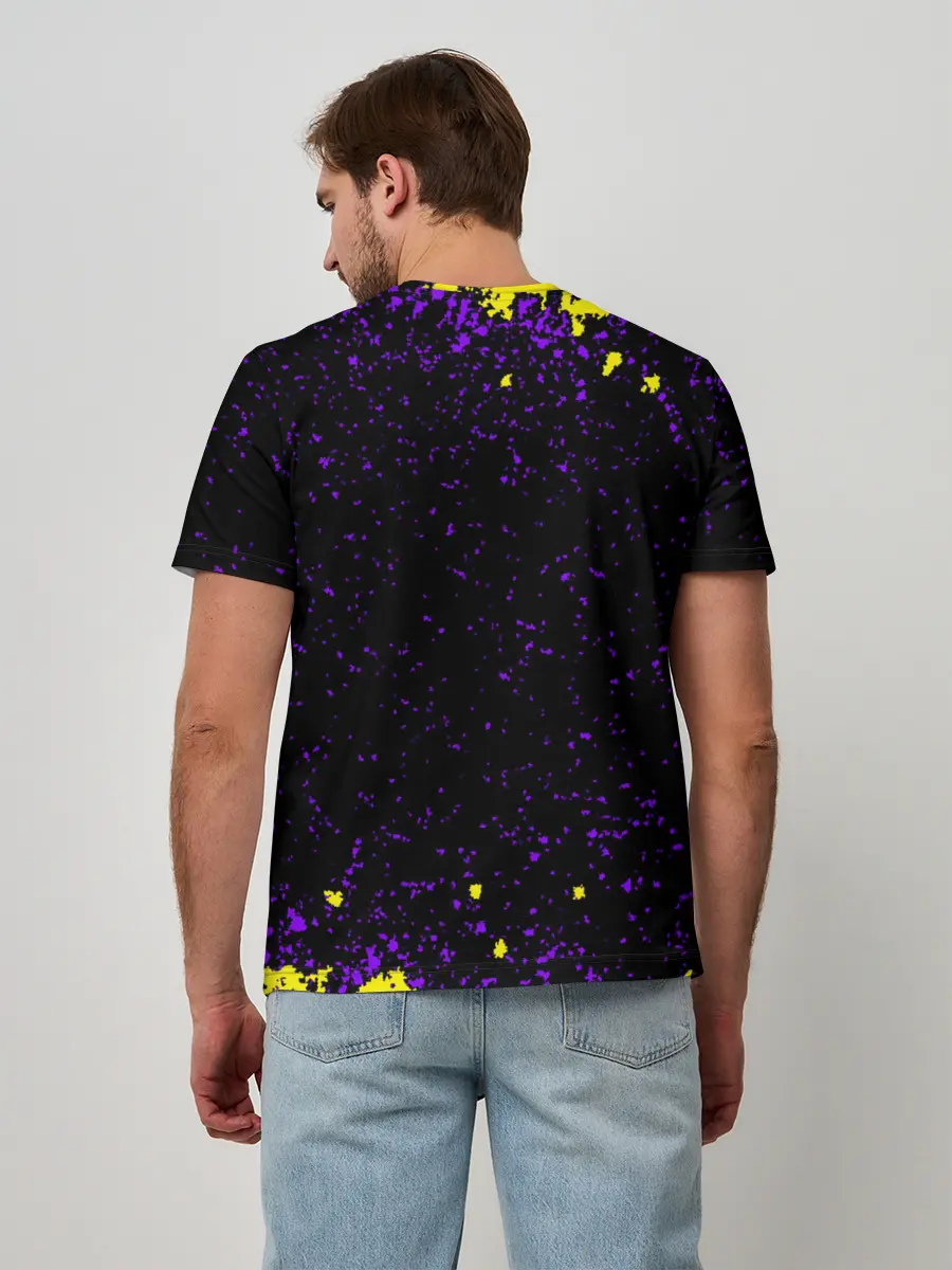 Мужская базовая футболка / Knockout City, logo