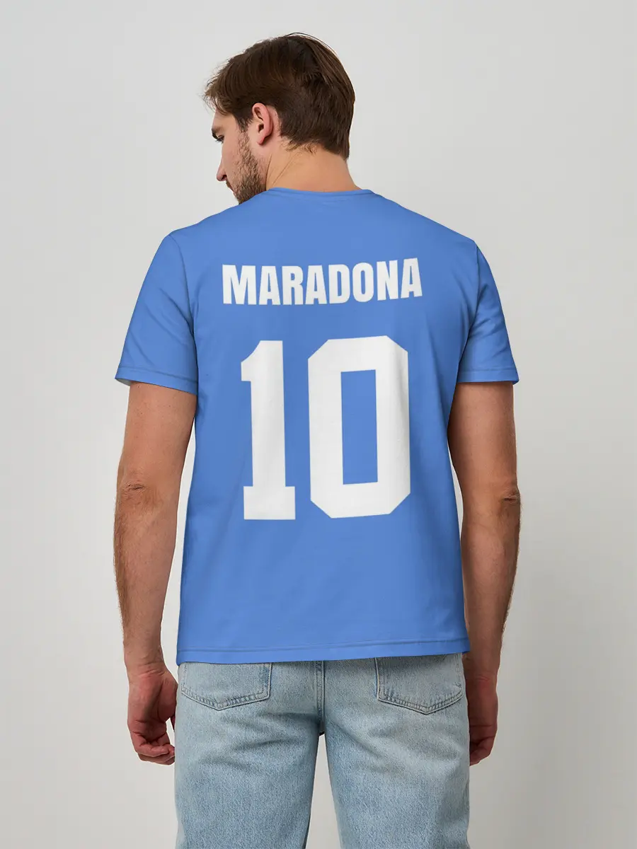 Мужская базовая футболка / Диего Марадона Наполи
