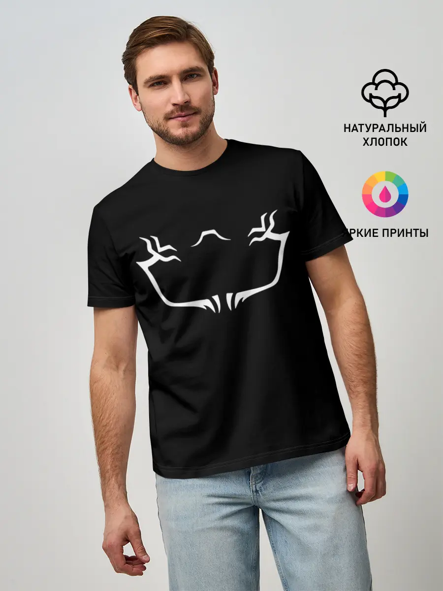 Мужская базовая футболка / Sukunas tattoo
