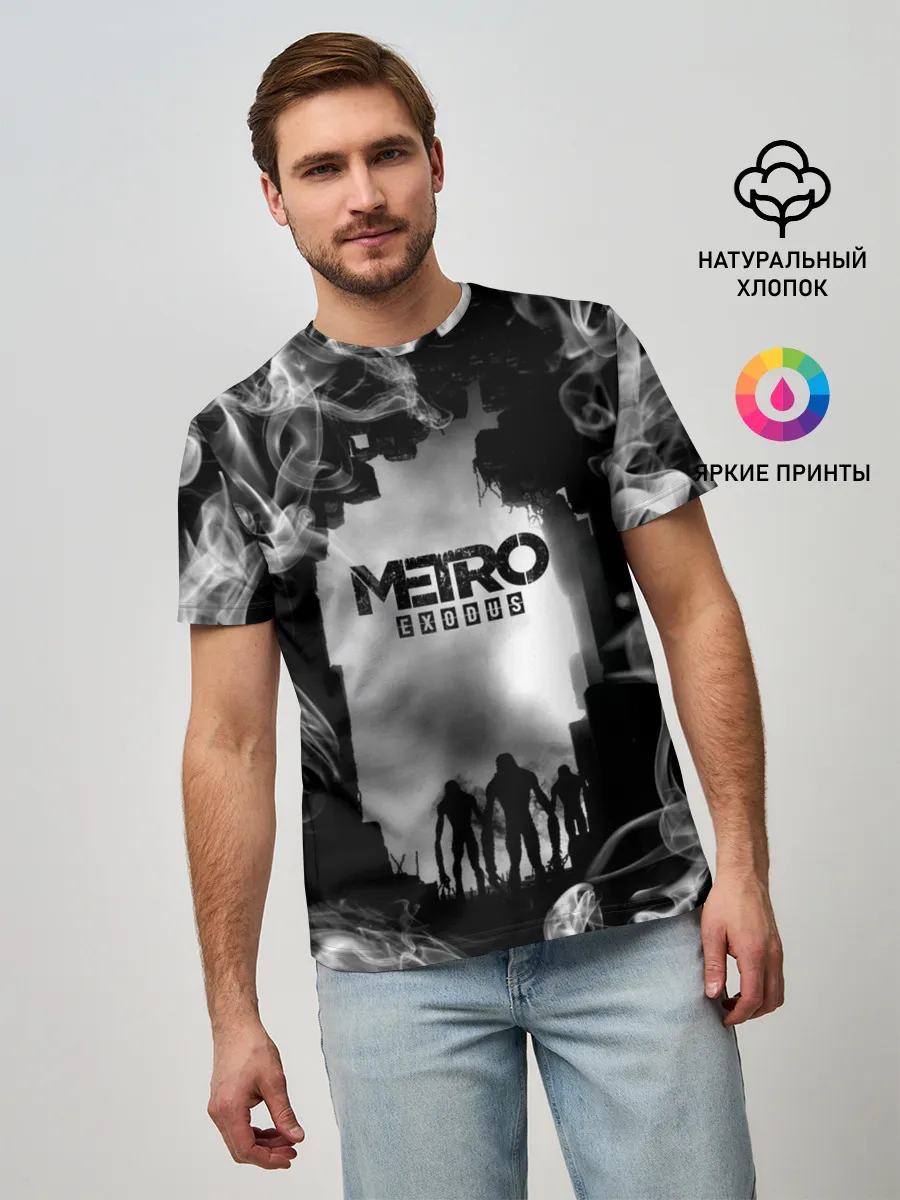 Мужская базовая футболка / Metro Exodus