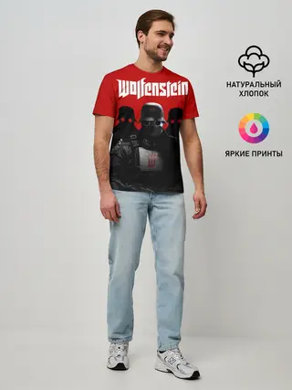 Мужская базовая футболка / Wolfenstein