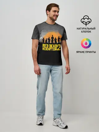 Мужская базовая футболка / RED DEAD REDEMPTION 2
