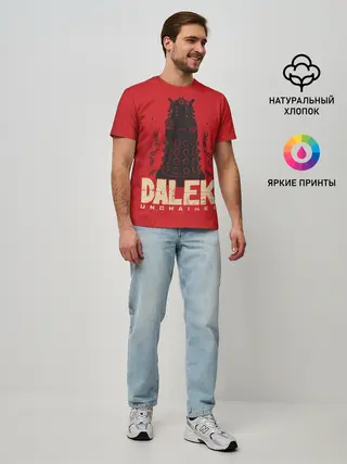 Мужская базовая футболка / Dalek
