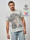 Мужская базовая футболка / SHERLOCK | ШЕРЛОК