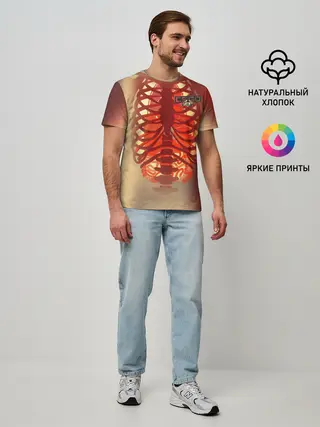 Мужская базовая футболка / cs:go | X-Ray Style